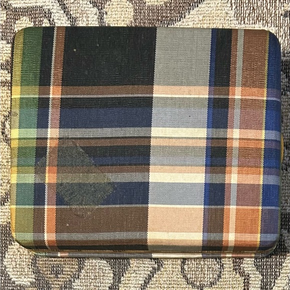 Vintage Zell 5th Avenue Carryall Clutch Powder Compact Lipstick Comb Minaudiere - Picture 13 of 16